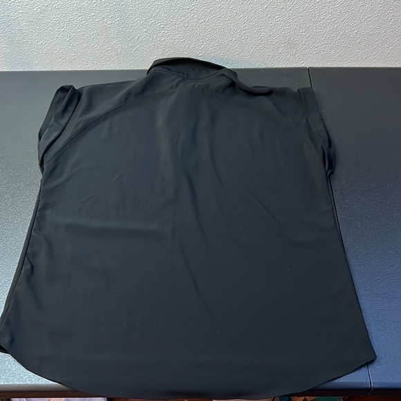 DEAR’GLES Half way Button Down V-Neck W Sheer Sleeves SZ XL - Picture 3 of 7